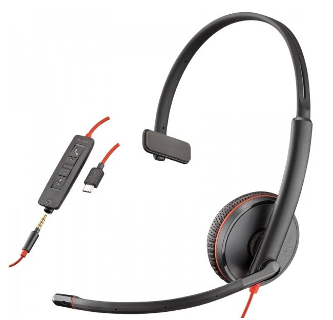Poly Blackwire C3215 USB-C Mono Poly Blackwire C3215 USB-C Mono